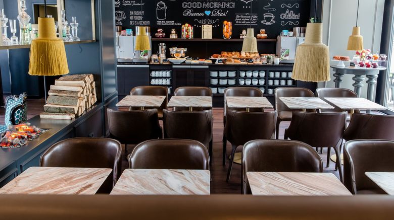 <b>Motel One Muenchen-Sendlinger Tor Restaurant</b>. Images powered by <a href="https://www.leonardoworldwide.com/" title="Leonardo Worldwide" target="_blank">Leonardo</a>.