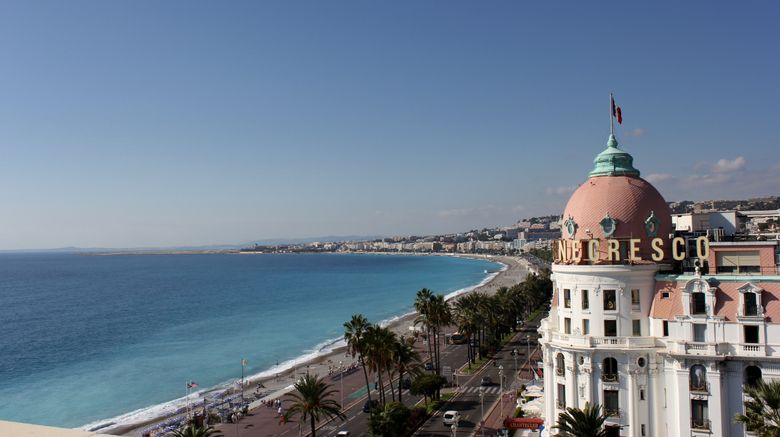 Hotel Le Negresco Exterior. Images powered by <a href="https://www.leonardoworldwide.com" target="_blank" rel="noopener">Leonardo</a>.
