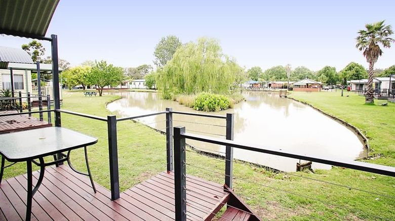 <b>Discovery Parks Moama Maidens Exterior</b>. Images powered by <a href="https://www.leonardoworldwide.com/" title="Leonardo Worldwide" target="_blank">Leonardo</a>.