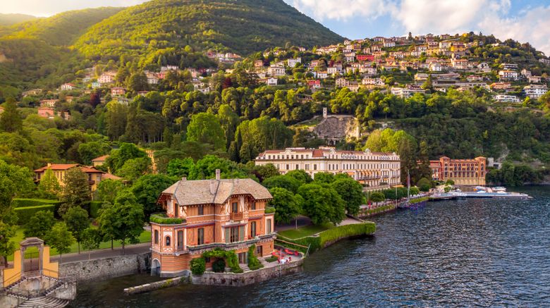 <b>Villa d'Este Exterior</b>. Images powered by <a href="https://www.leonardoworldwide.com/" title="Leonardo Worldwide" target="_blank">Leonardo</a>.