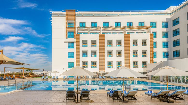 <b>Four Points by Sheraton Al Ain Exterior</b>. Images powered by <a href="https://www.leonardoworldwide.com/" title="Leonardo Worldwide" target="_blank">Leonardo</a>.