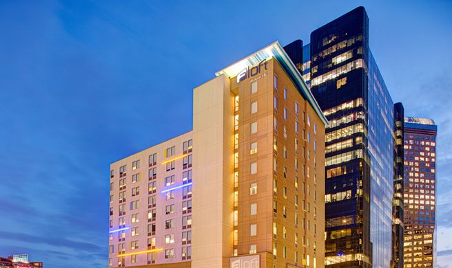 Aloft by Marriott Charlotte City Center Exterior