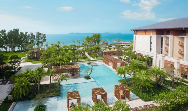 Shenzhen Marriott Hotel Golden Bay Exterior