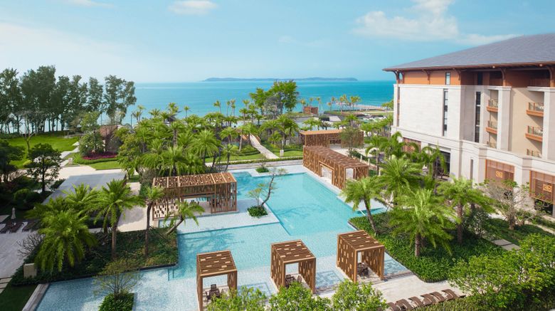 Shenzhen Marriott Hotel Golden Bay Exterior. Images powered by <a href="https://www.leonardoworldwide.com" target="_blank" rel="noopener">Leonardo</a>.