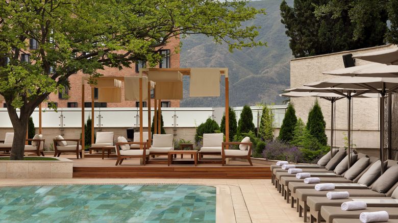 <b>Sheraton Grand Tbilisi Metechi Palace Pool</b>. Images powered by <a href="https://www.leonardoworldwide.com/" title="Leonardo Worldwide" target="_blank">Leonardo</a>.