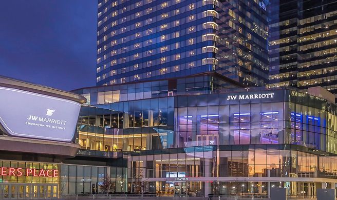 JW Marriott Edmonton ICE District Exterior