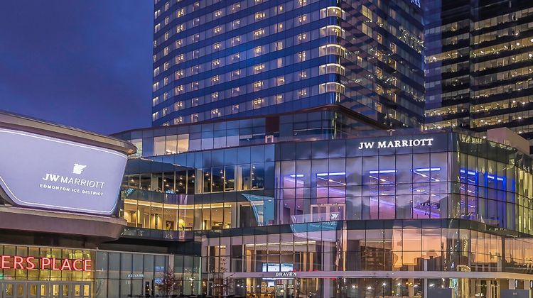 JW Marriott Edmonton ICE District Exterior