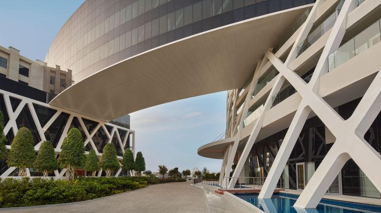 <b>The Abu Dhabi EDITION Exterior</b>. Images powered by <a href="https://www.leonardoworldwide.com/" title="Leonardo Worldwide" target="_blank">Leonardo</a>.