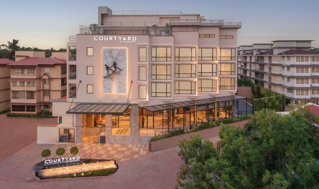 Courtyard Goa Colva Marriott Exterior