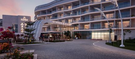 The St Regis Mouj Muscat Resort Exterior