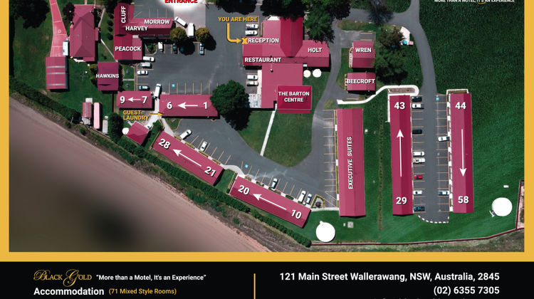 Black Gold Country Cabins and Motel Exterior