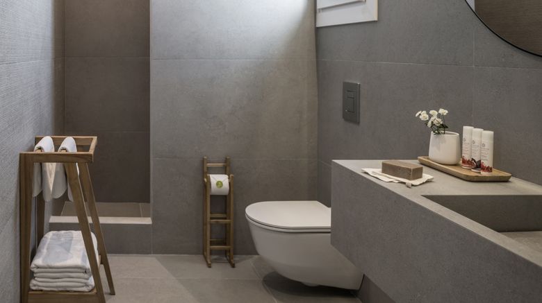 <b>A Hotel Mykonos Room</b>. Images powered by <a href="https://www.leonardoworldwide.com/" title="Leonardo Worldwide" target="_blank">Leonardo</a>.