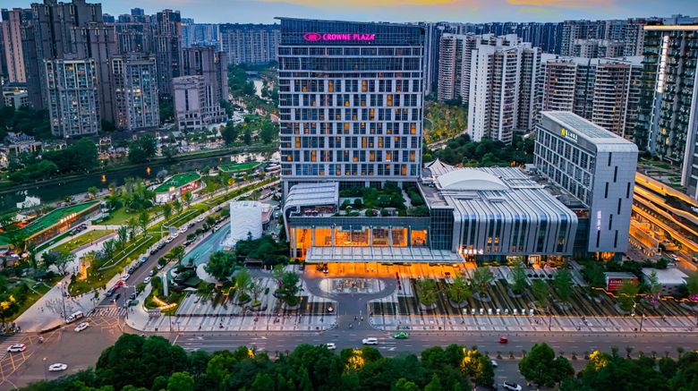 Crowne Plaza Chengdu Wenjiang Exterior. Images powered by <a href="https://www.leonardoworldwide.com" target="_blank" rel="noopener">Leonardo</a>.