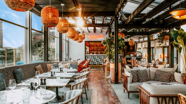 <b>Virgin Hotels London-Shoreditch Restaurant</b>. Images powered by <a href="https://www.leonardoworldwide.com/" title="Leonardo Worldwide" target="_blank">Leonardo</a>.
