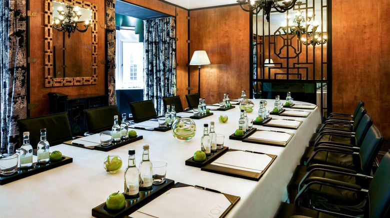 <b>The Savoy, A Fairmont Hotel Meeting</b>. Images powered by <a href=https://www.travelagewest.com/Hotels/London/