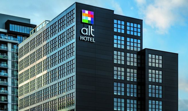 Alt Hotel Calgary East Village Exterior