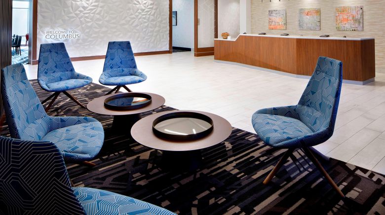 <b>TownePlace Suites Columbus Easton Area Lobby</b>. Images powered by <a href="https://www.leonardoworldwide.com/" title="Leonardo Worldwide" target="_blank">Leonardo</a>.