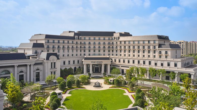 <b>Four Points-Sheraton Shanghai Fengjing Exterior</b>. Images powered by <a href="https://www.leonardoworldwide.com/" title="Leonardo Worldwide" target="_blank">Leonardo</a>.