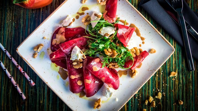 <b>Marriott Exec Apts Dubai Creek Restaurant</b>. Images powered by <a href="https://www.leonardoworldwide.com/" title="Leonardo Worldwide" target="_blank">Leonardo</a>.
