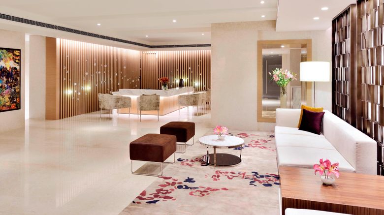 <b>Marriott Executive Apartments Hyderabad Lobby</b>. Images powered by <a href="https://www.leonardoworldwide.com/" title="Leonardo Worldwide" target="_blank">Leonardo</a>.