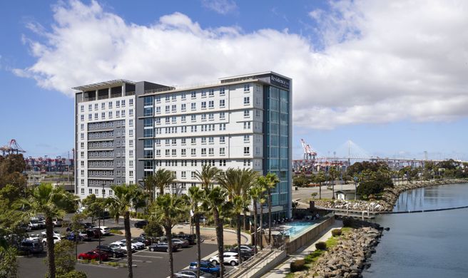 Residence Inn Long Beach Downtown Exterior
