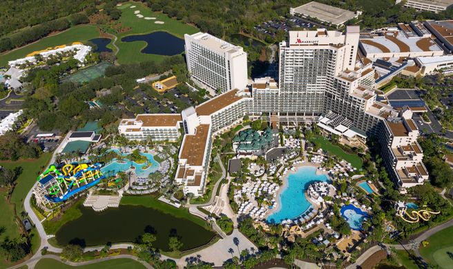 Orlando World Center Marriott Exterior