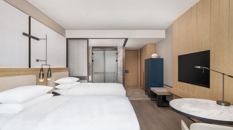 <b>Qingdao Marriott Hotel Jiaozhou Room</b>. Images powered by <a href="https://www.leonardoworldwide.com/" title="Leonardo Worldwide" target="_blank">Leonardo</a>.