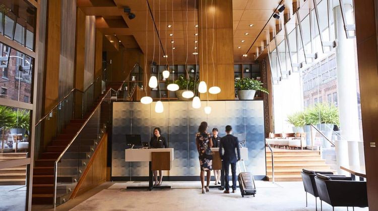 Le Germain Hotel Toronto Mercer Lobby