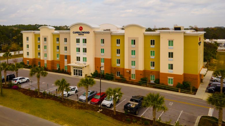 Candlewood Suites Panama City Beach Pier Exterior. Images powered by <a href="https://www.leonardoworldwide.com" target="_blank" rel="noopener">Leonardo</a>.