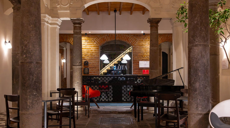<b>Hotel Carlota Lobby</b>. Images powered by <a href="https://www.leonardoworldwide.com/" title="Leonardo Worldwide" target="_blank">Leonardo</a>.
