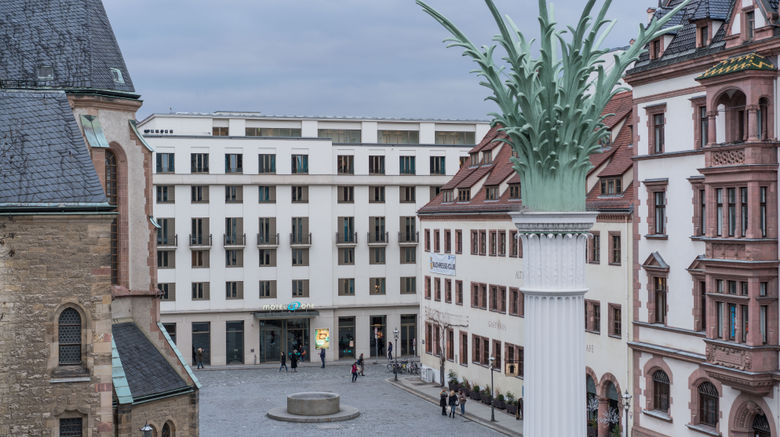 <b>Motel One Leipzig Exterior</b>. Images powered by <a href="https://www.leonardoworldwide.com/" title="Leonardo Worldwide" target="_blank">Leonardo</a>.