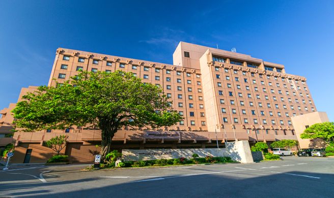 Okinawa Harborview Hotel Exterior