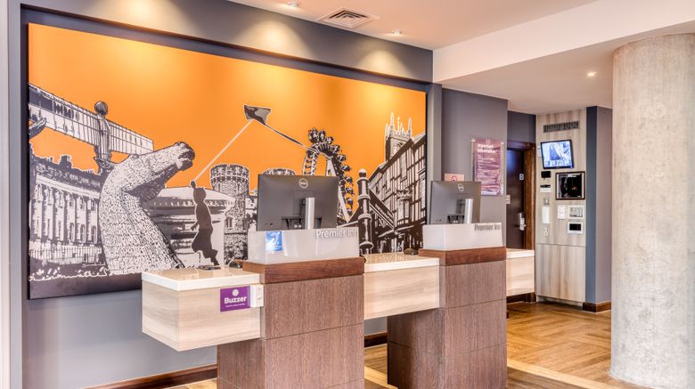 <b>Premier Inn Cardiff City Centre Stadium Lobby</b>. Images powered by <a href="https://www.leonardoworldwide.com/" title="Leonardo Worldwide" target="_blank">Leonardo</a>.