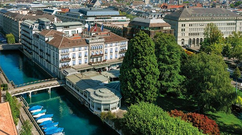 Hotel Baur au Lac Exterior. Images powered by <a href="https://www.leonardoworldwide.com" target="_blank" rel="noopener">Leonardo</a>.