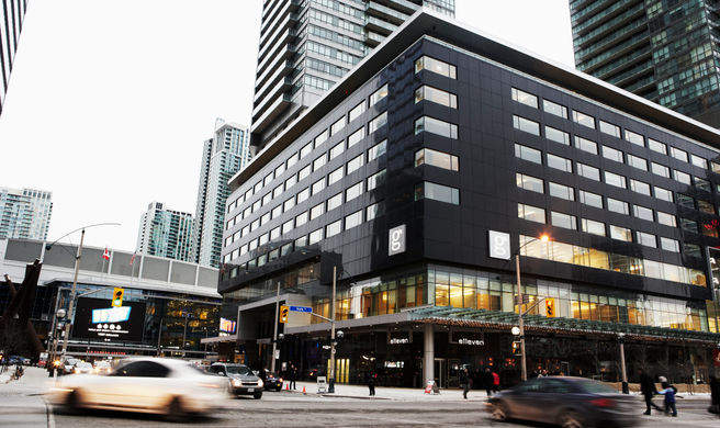Le Germain Toronto Maple Leaf Square Exterior