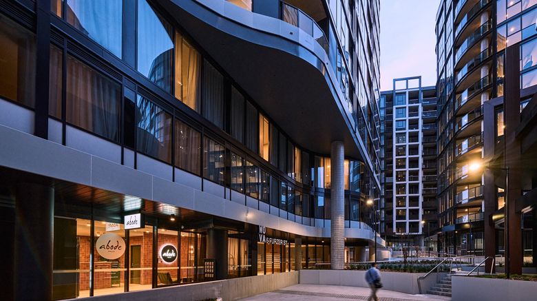 Abode Phillip Exterior. Images powered by <a href="https://www.leonardoworldwide.com" target="_blank" rel="noopener">Leonardo</a>.