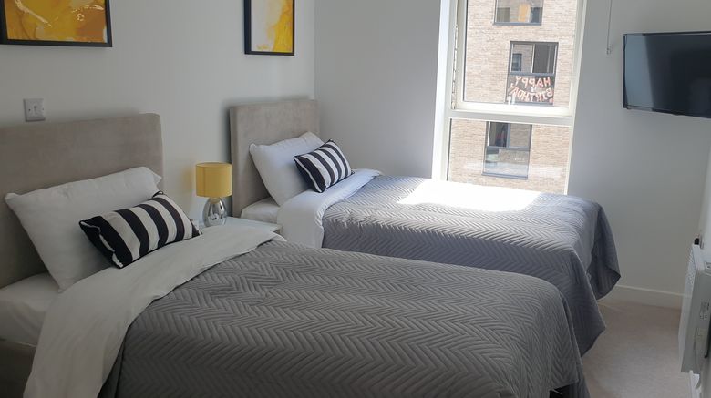 <b>Quay Apartments Clippers Quay Room</b>. Images powered by <a href="https://www.leonardoworldwide.com/" title="Leonardo Worldwide" target="_blank">Leonardo</a>.