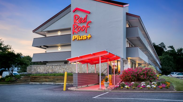 <b>Red Roof PLUS+ Baltimore BWI Airport Exterior</b>. Images powered by <a href="https://www.leonardoworldwide.com/" title="Leonardo Worldwide" target="_blank">Leonardo</a>.