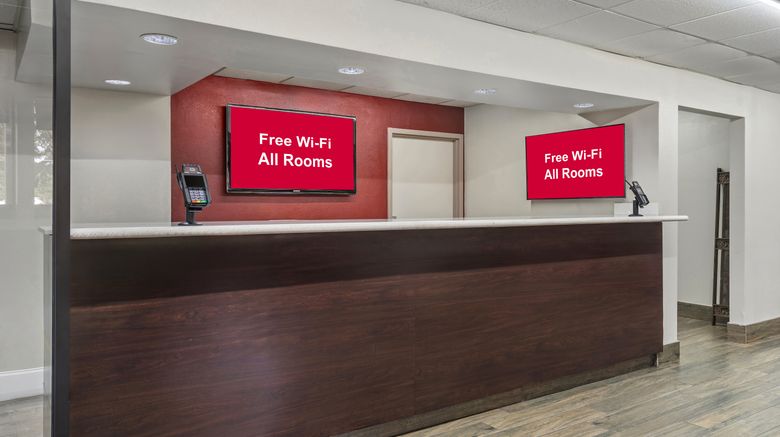 <b>Red Roof Inn Wilmington, NC Lobby</b>. Images powered by <a href="https://www.leonardoworldwide.com/" title="Leonardo Worldwide" target="_blank">Leonardo</a>.
