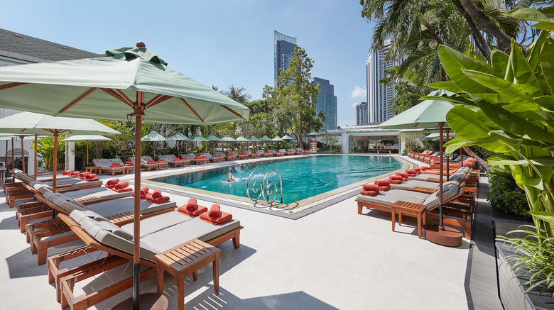 <b>Mandarin Oriental, Bangkok Pool</b>. Images powered by <a href=https://www.travelagewest.com/Hotels/Bangkok/