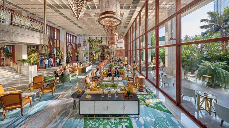 <b>Mandarin Oriental, Bangkok Lobby</b>. Images powered by <a href=https://www.travelagewest.com/Hotels/Bangkok/