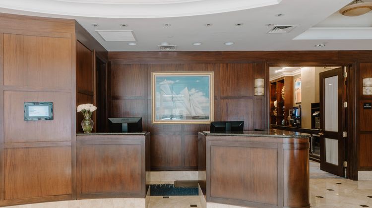 Club Quarters in Boston Lobby