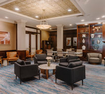 Club Quarters in Boston Lobby