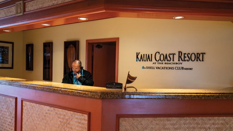 Kauai Coast Resort at the Beachboy Lobby