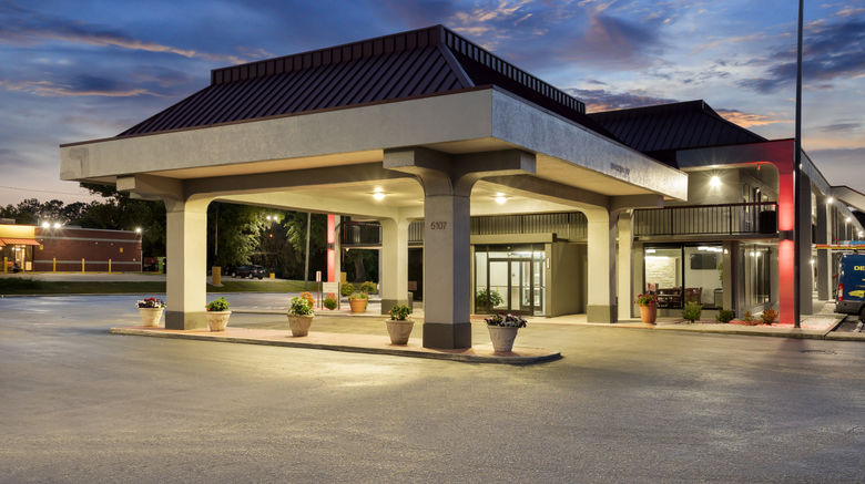 <b>Red Roof Inn Wilmington, NC Exterior</b>. Images powered by <a href="https://www.leonardoworldwide.com/" title="Leonardo Worldwide" target="_blank">Leonardo</a>.