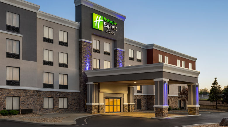 <b>Holiday Inn Express/Stes W-Airport Area Exterior</b>. Images powered by <a href="https://www.leonardoworldwide.com/" title="Leonardo Worldwide" target="_blank">Leonardo</a>.