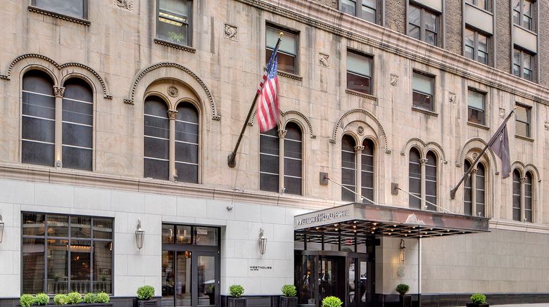 <b>WestHouse Hotel New York Exterior</b>. Images powered by <a href="https://www.leonardoworldwide.com/" title="Leonardo Worldwide" target="_blank">Leonardo</a>.