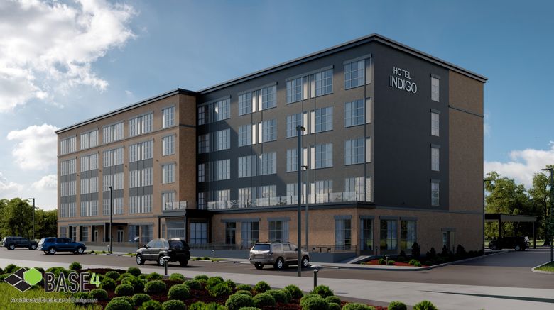 <b>Hotel Indigo Huntsville - MidCity Exterior</b>. Images powered by <a href="https://www.leonardoworldwide.com/" title="Leonardo Worldwide" target="_blank">Leonardo</a>.