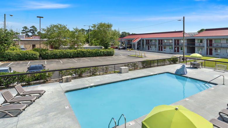 <b>Red Roof Inn Wilmington, NC Pool</b>. Images powered by <a href="https://www.leonardoworldwide.com/" title="Leonardo Worldwide" target="_blank">Leonardo</a>.