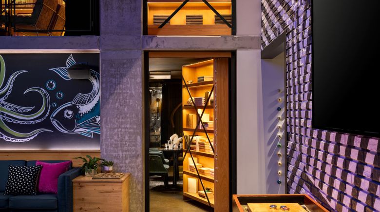 <b>Moxy San Diego Gaslamp Quarter Restaurant</b>. Images powered by <a href="https://www.leonardoworldwide.com/" title="Leonardo Worldwide" target="_blank">Leonardo</a>.